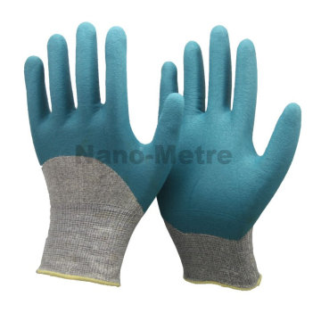 Guantes de nitrilo NMSAFETY impresos con logo